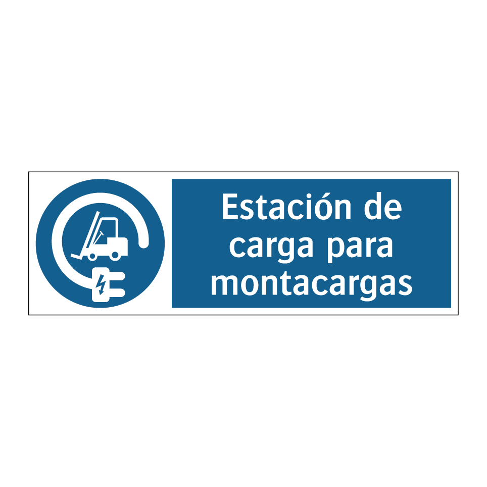 Estación de carga para montacargas
