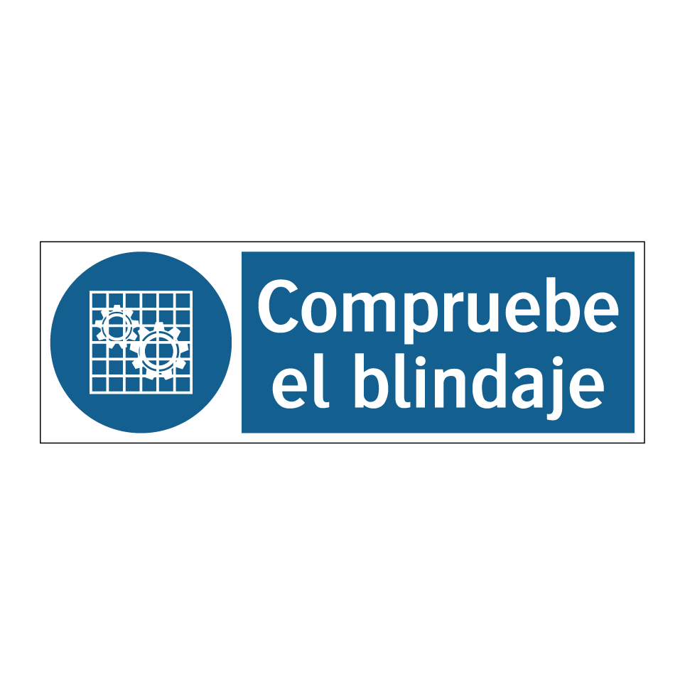 Compruebe el blindaje