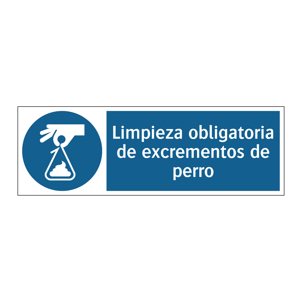 Limpieza obligatoria de excrementos de perro