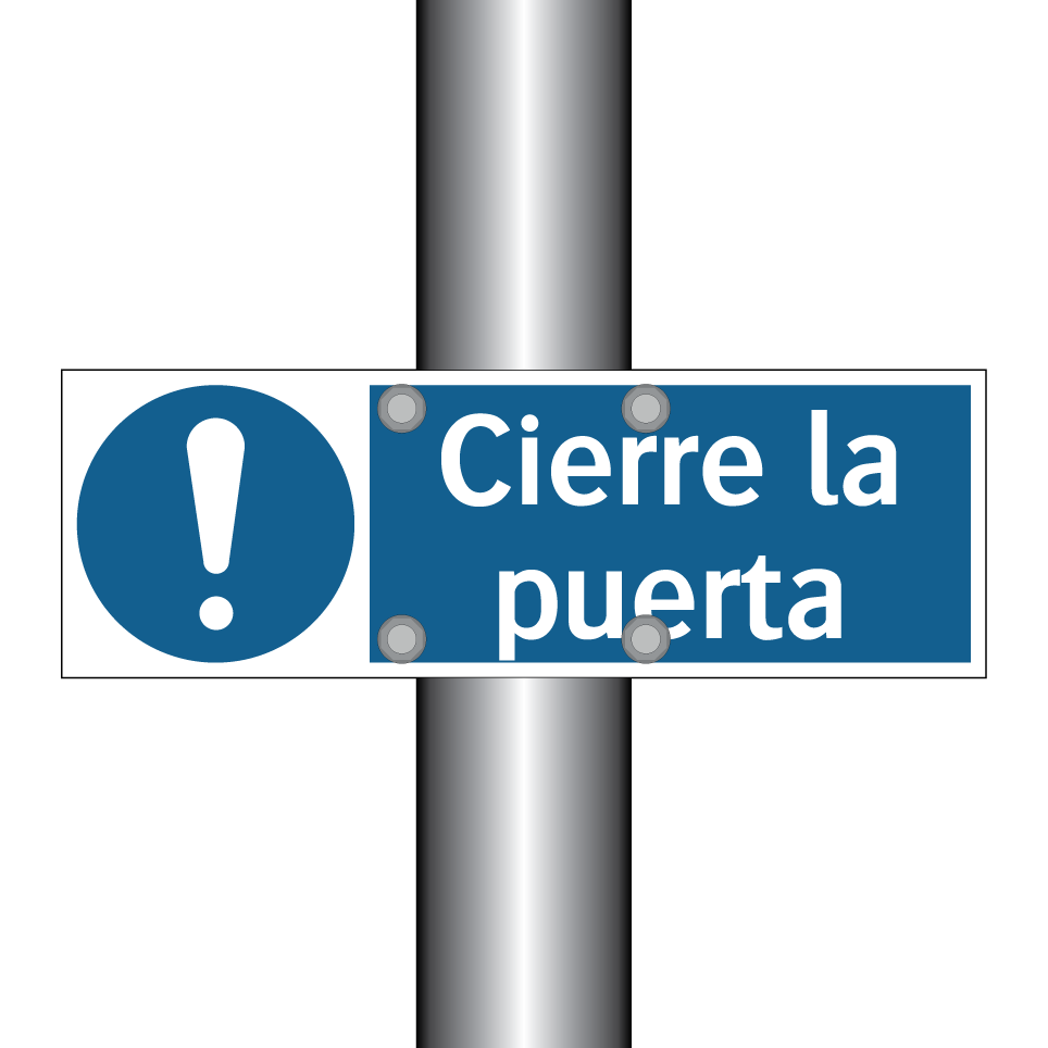 Cierre la puerta