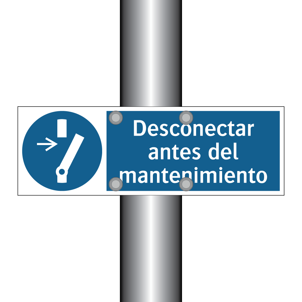 Desconectar antes del mantenimiento