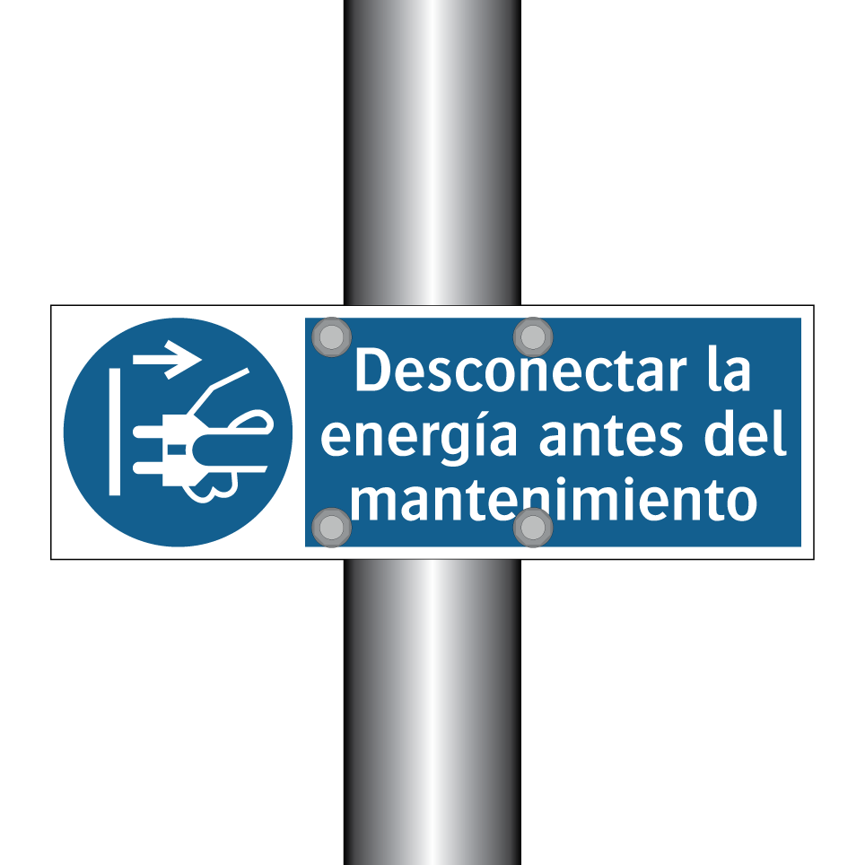 Desconectar la energía antes del mantenimiento