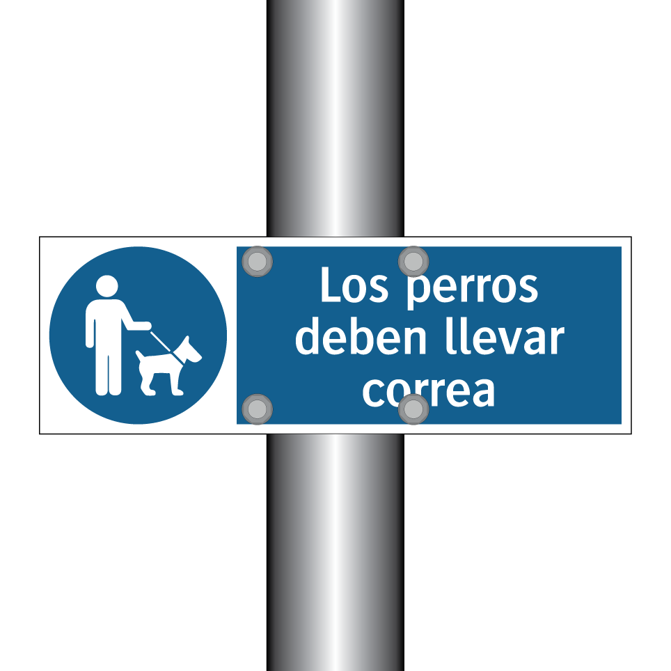 Los perros deben llevar correa