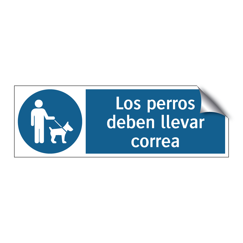 Los perros deben llevar correa