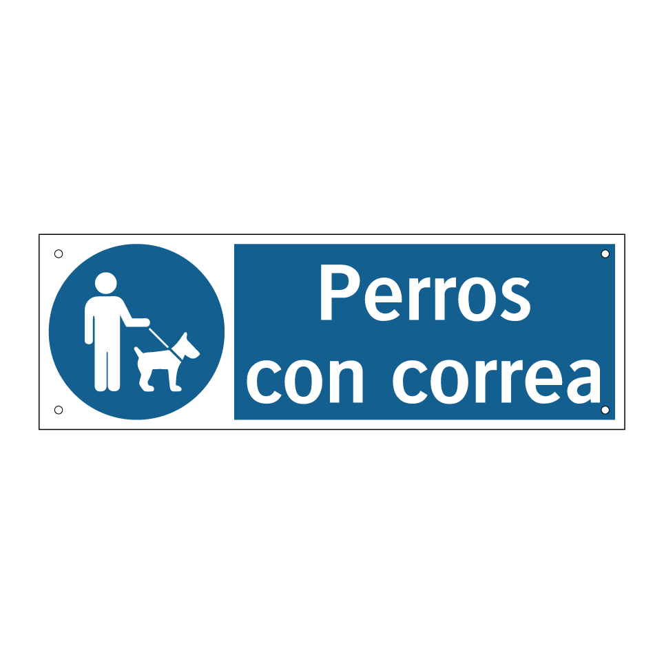 Perros con correa