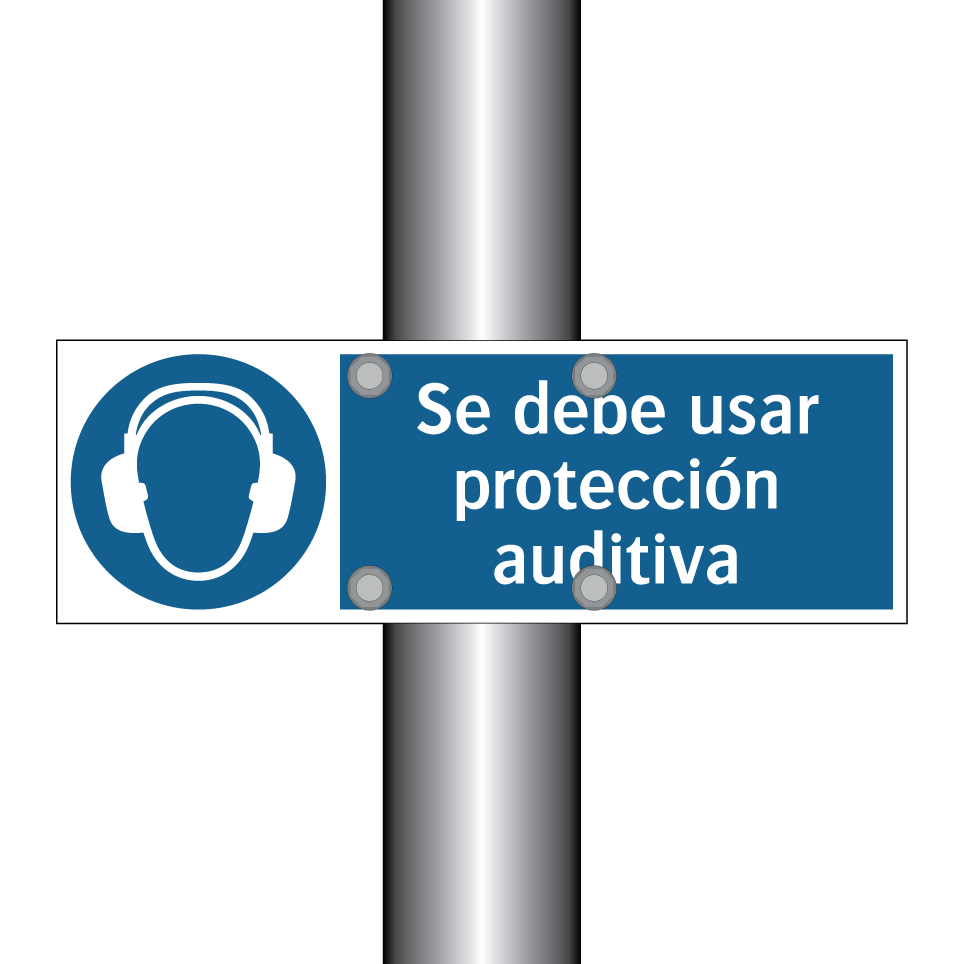 Se debe usar protección auditiva