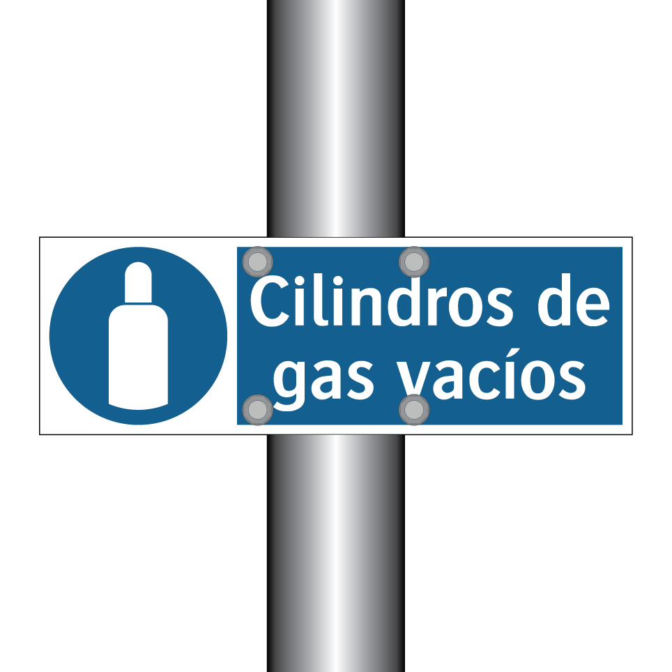 Cilindros de gas vacíos