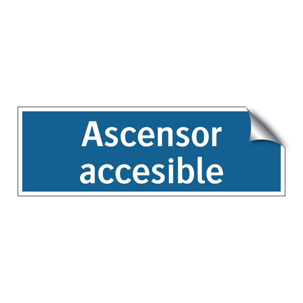 Ascensor accesible