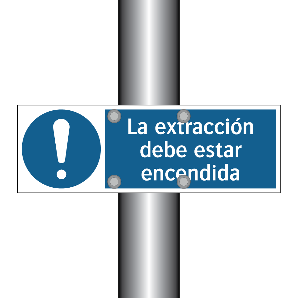 La extracción debe estar encendida