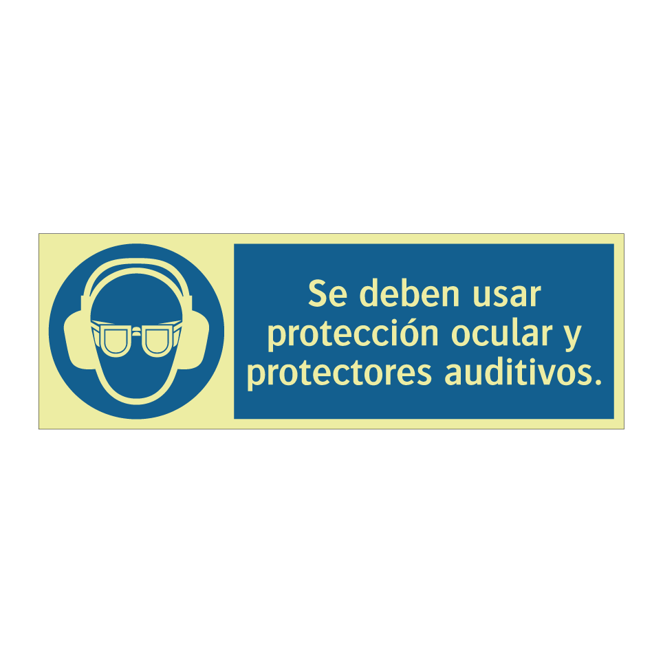 Se deben usar protección ocular y protectores auditivos.