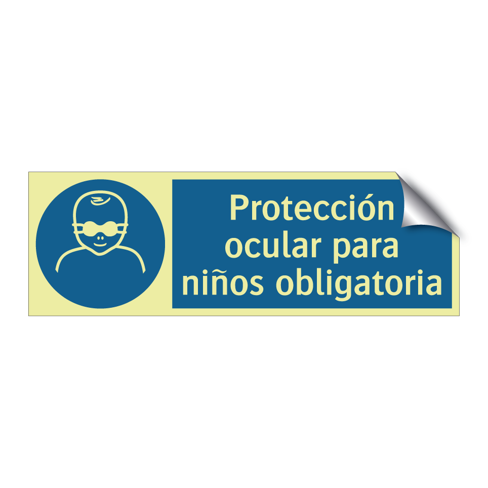 Protección ocular para niños obligatoria