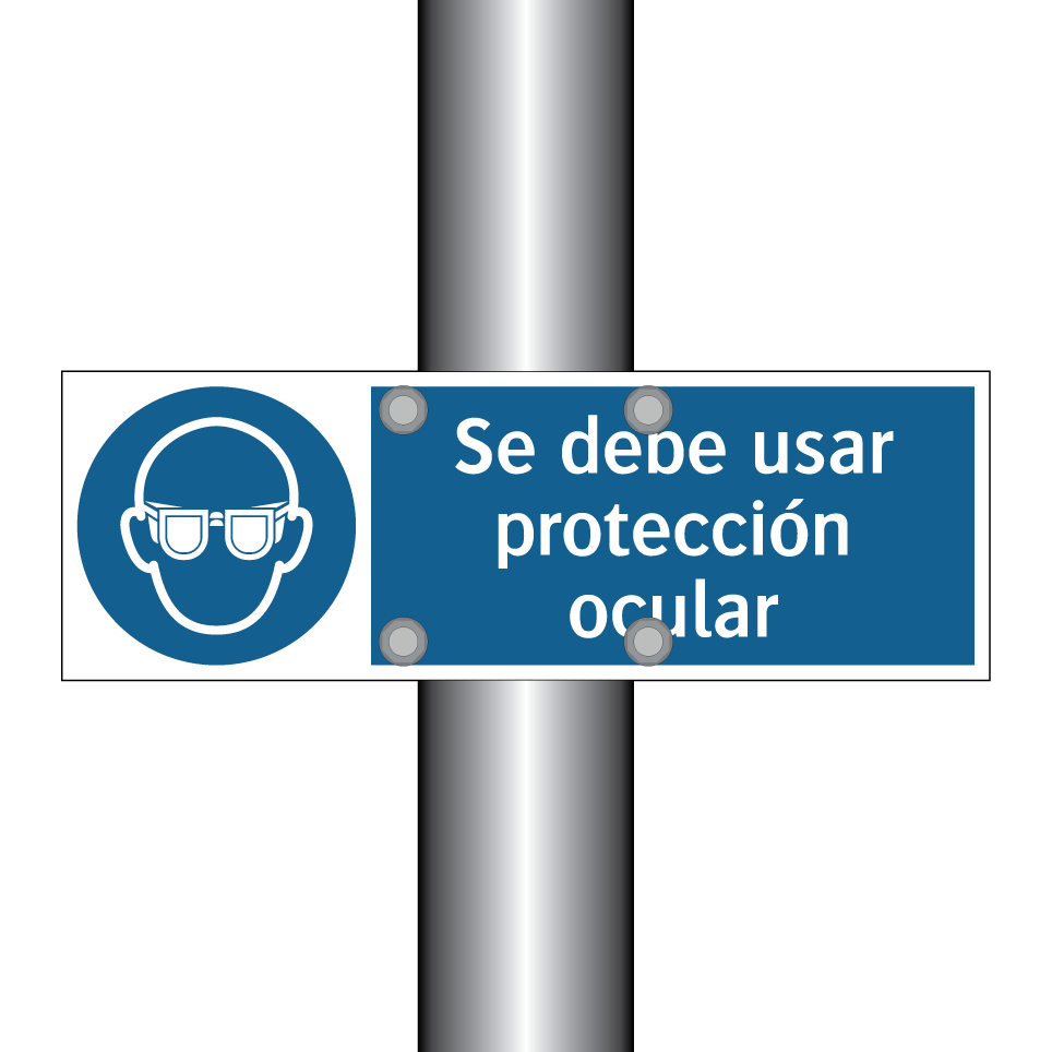 Se debe usar protección ocular