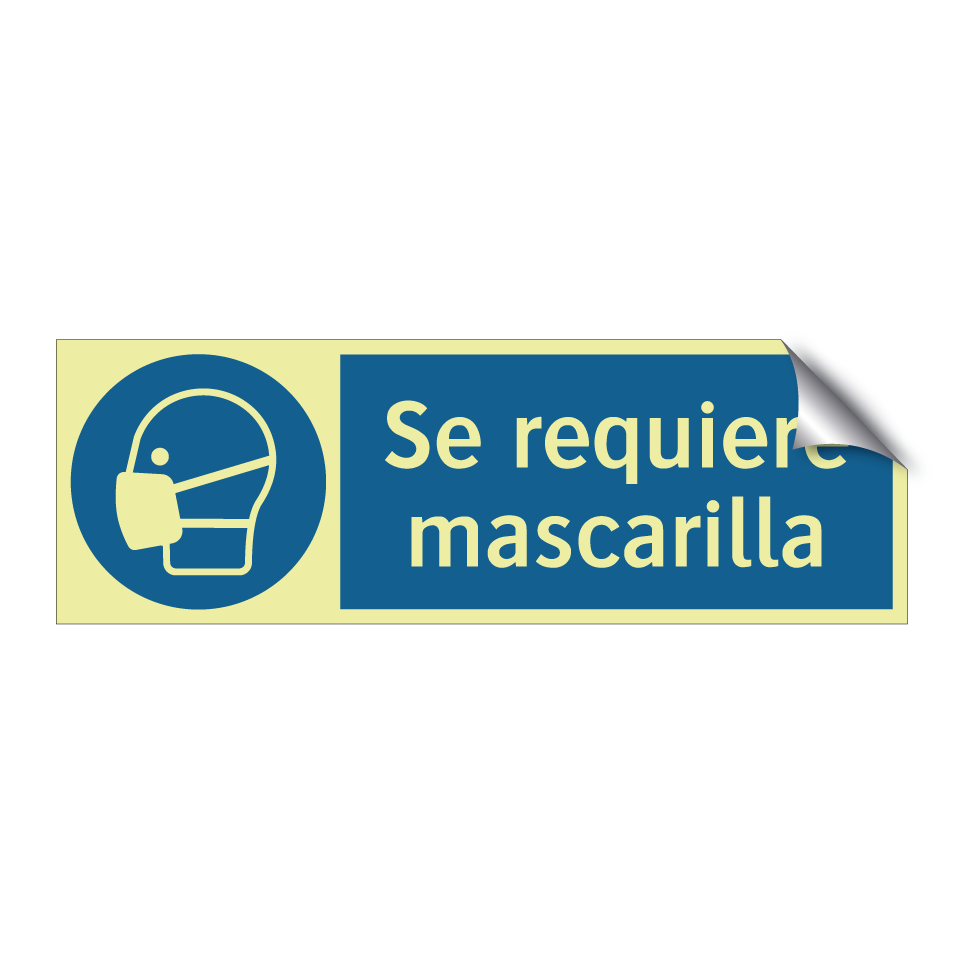 Se requiere mascarilla