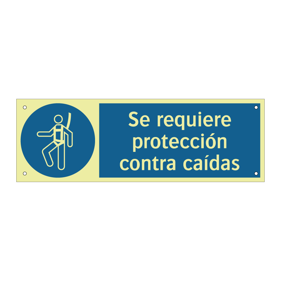 Se requiere protección contra caídas