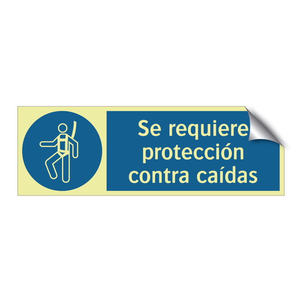 Se requiere protección contra caídas