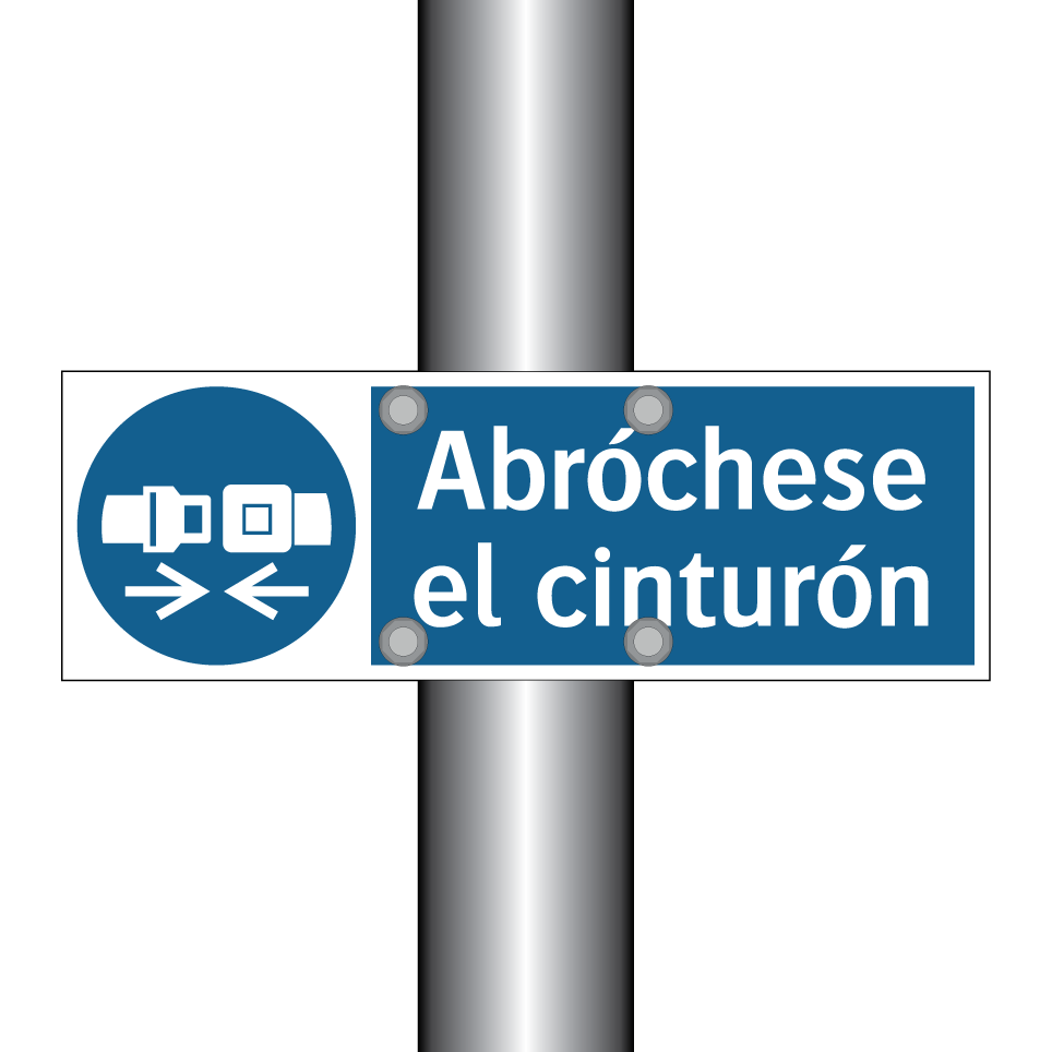 Abróchese el cinturón