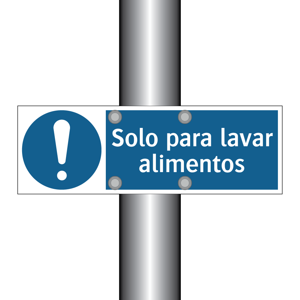Solo para lavar alimentos