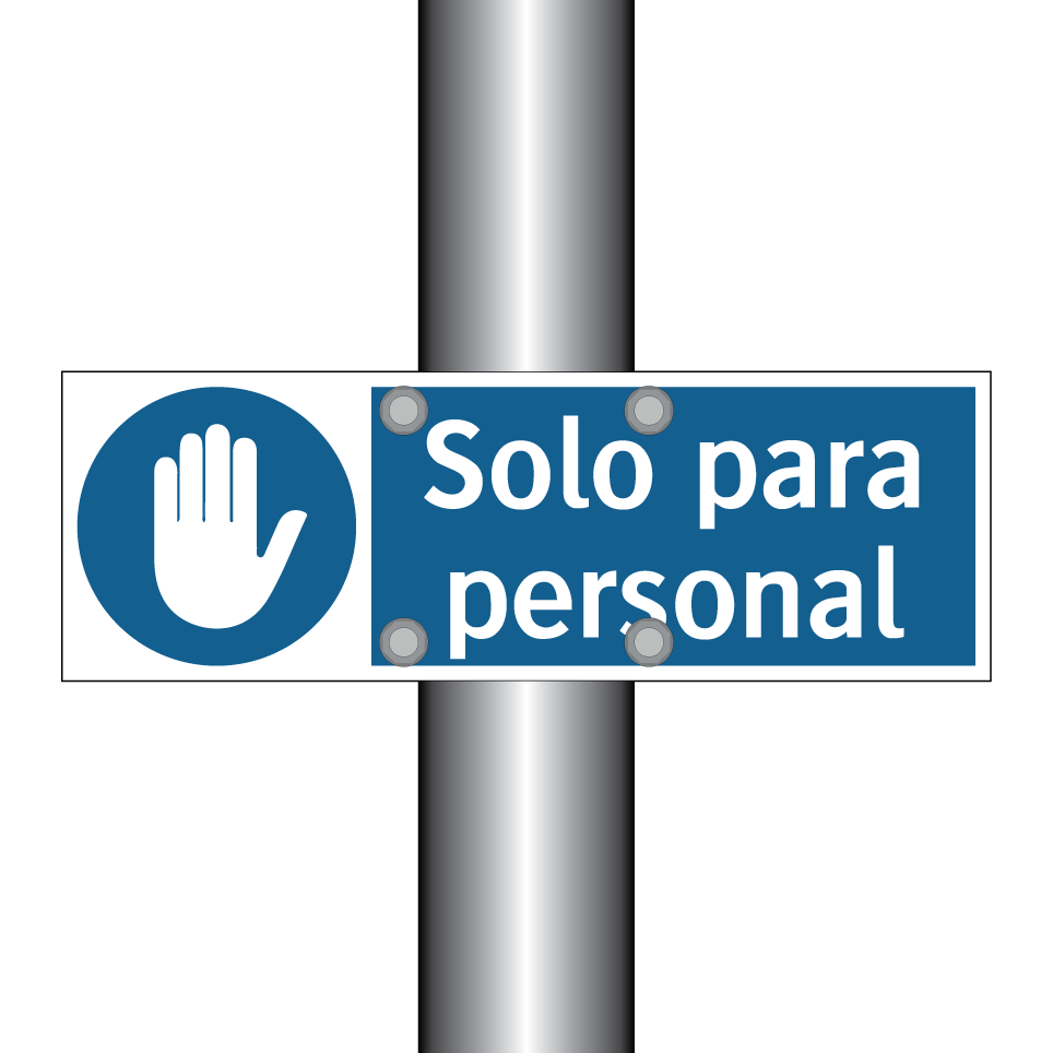Solo para personal