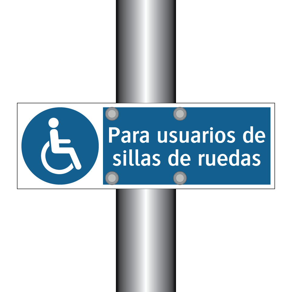 Para usuarios de sillas de ruedas