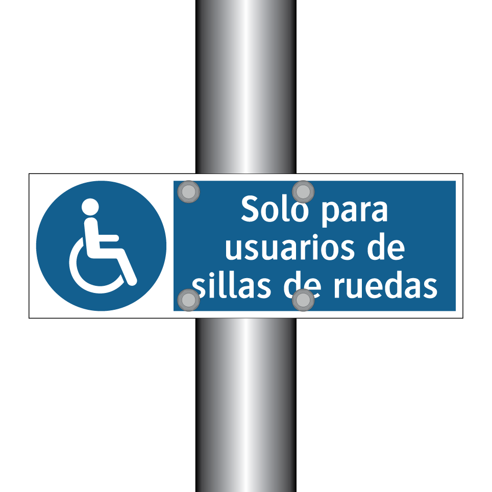 Solo para usuarios de sillas de ruedas