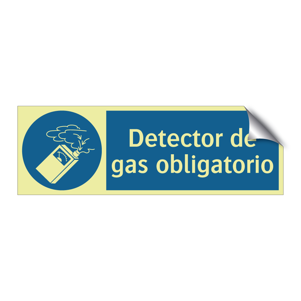Detector de gas obligatorio