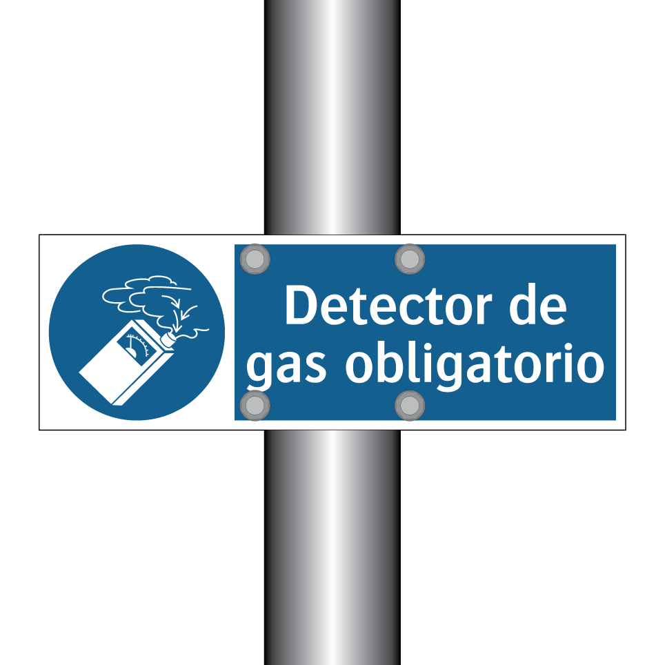 Detector de gas obligatorio