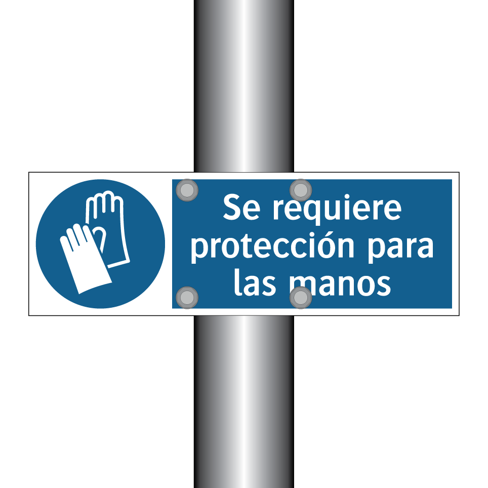 Se requiere protección para las manos
