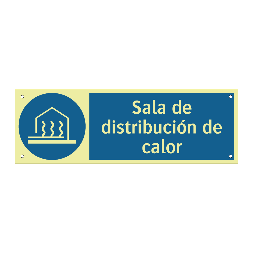 Sala de distribución de calor