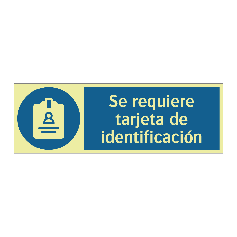 Se requiere tarjeta de identificación