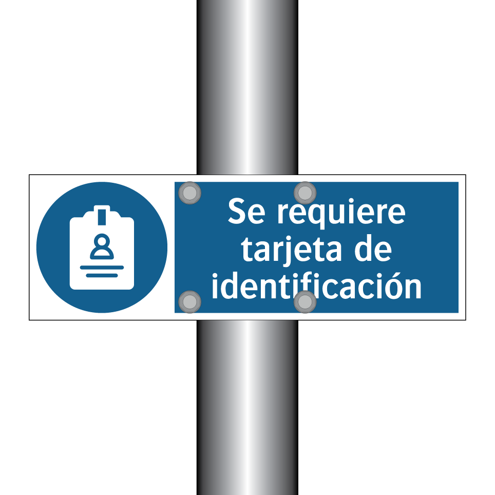 Se requiere tarjeta de identificación