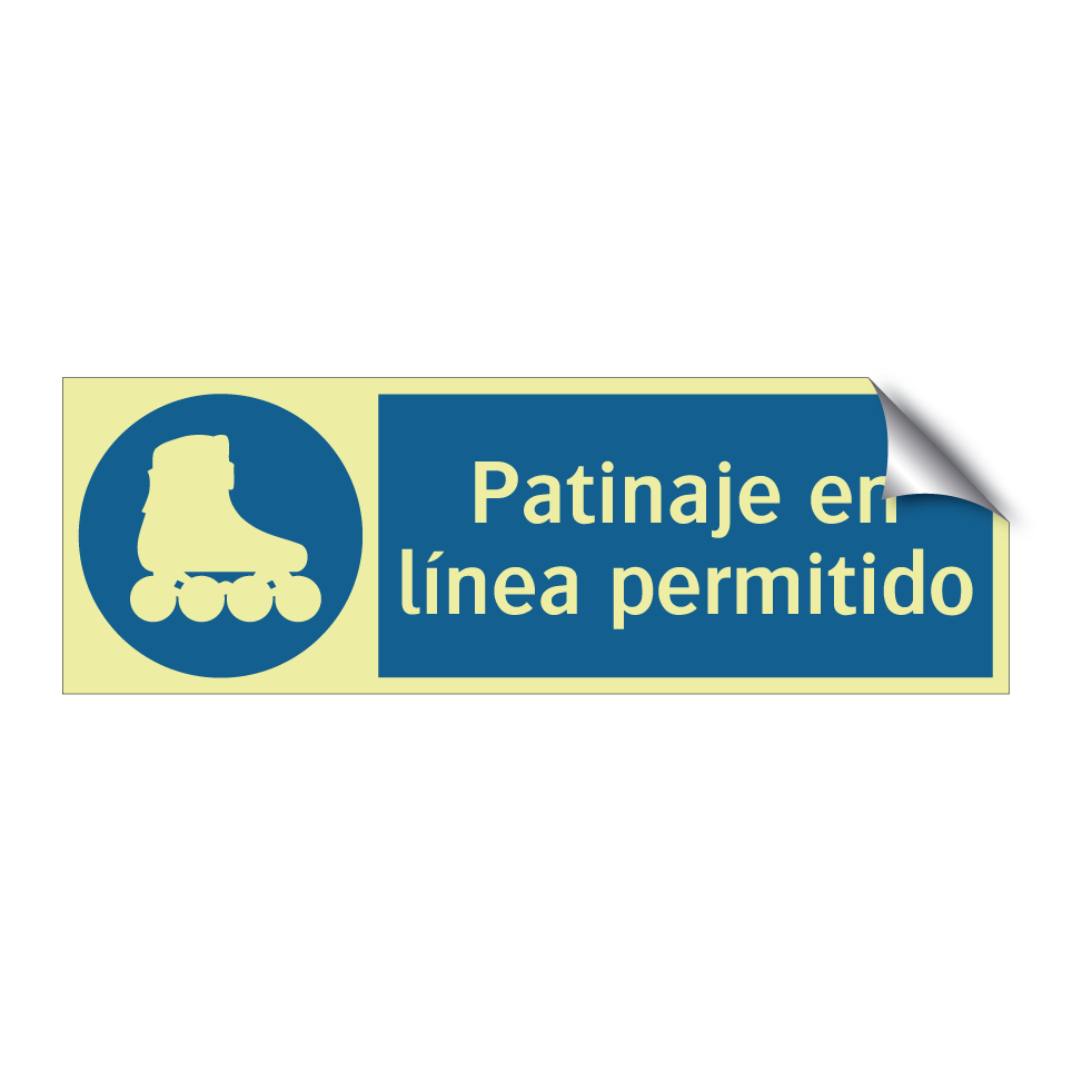 Patinaje en línea permitido
