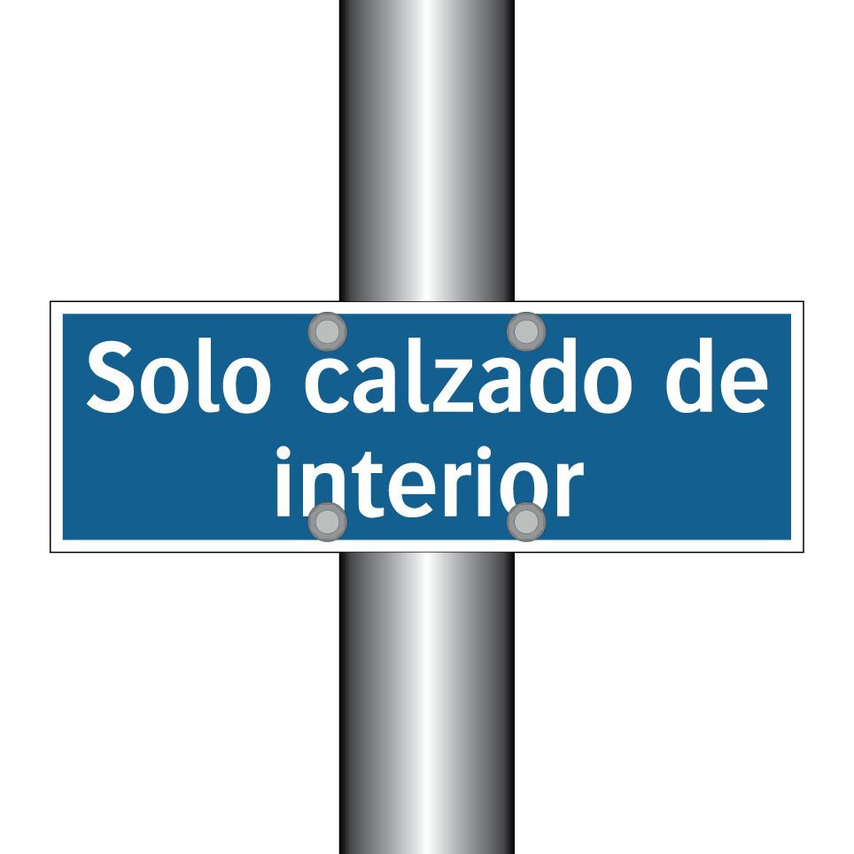 Solo calzado de interior