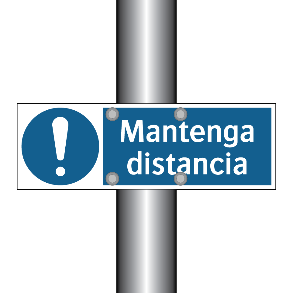 Mantenga distancia