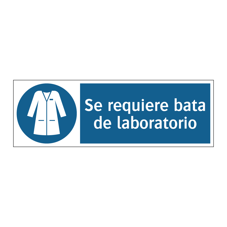 Se requiere bata de laboratorio