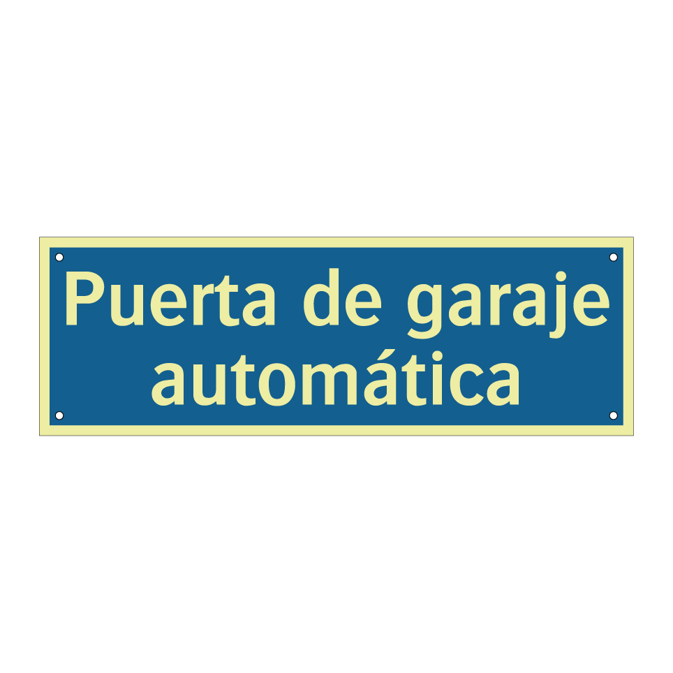 Puerta de garaje automática