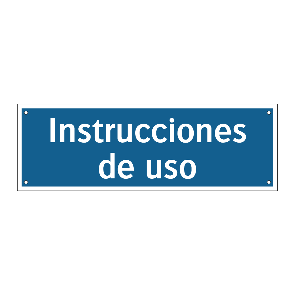 Instrucciones de uso