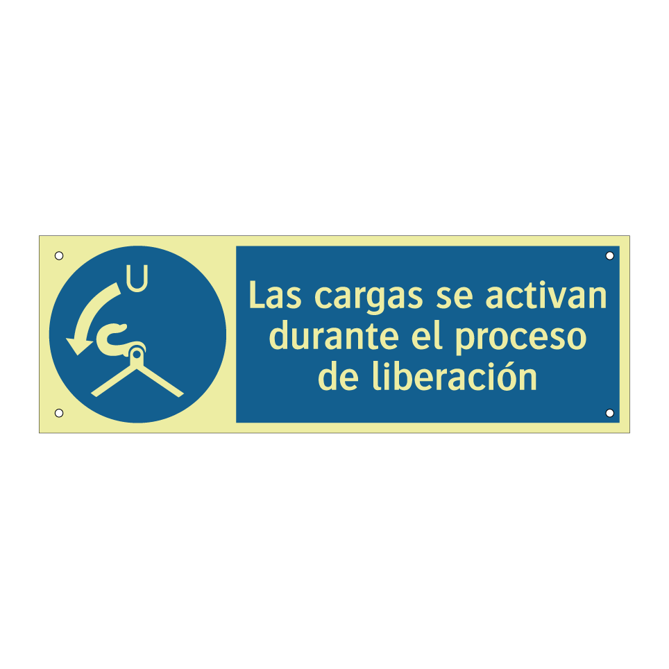 Las cargas se activan durante el proceso de liberación