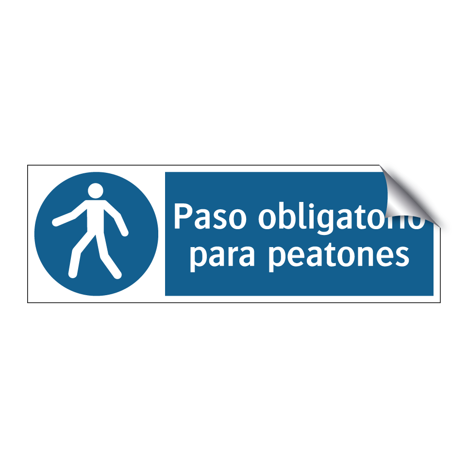 Paso obligatorio para peatones