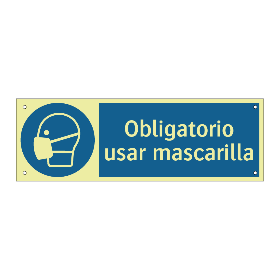 Obligatorio usar mascarilla