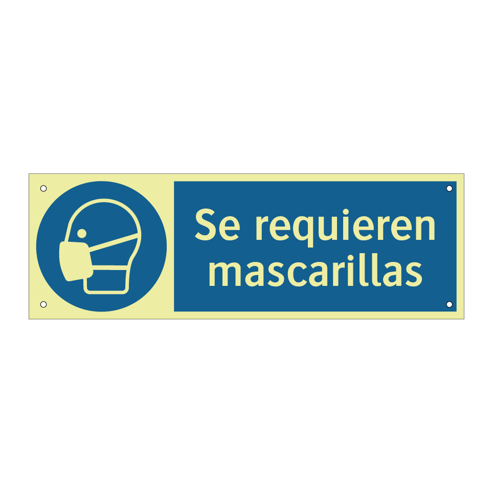 Se requieren mascarillas