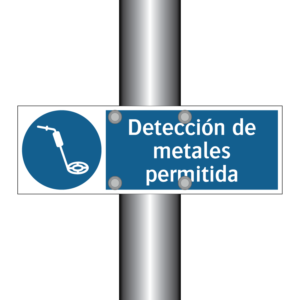 Detección de metales permitida