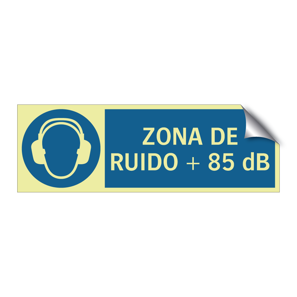 ZONA DE RUIDO + 85 dB