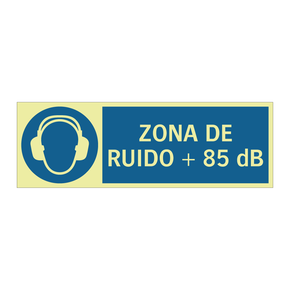 ZONA DE RUIDO + 85 dB