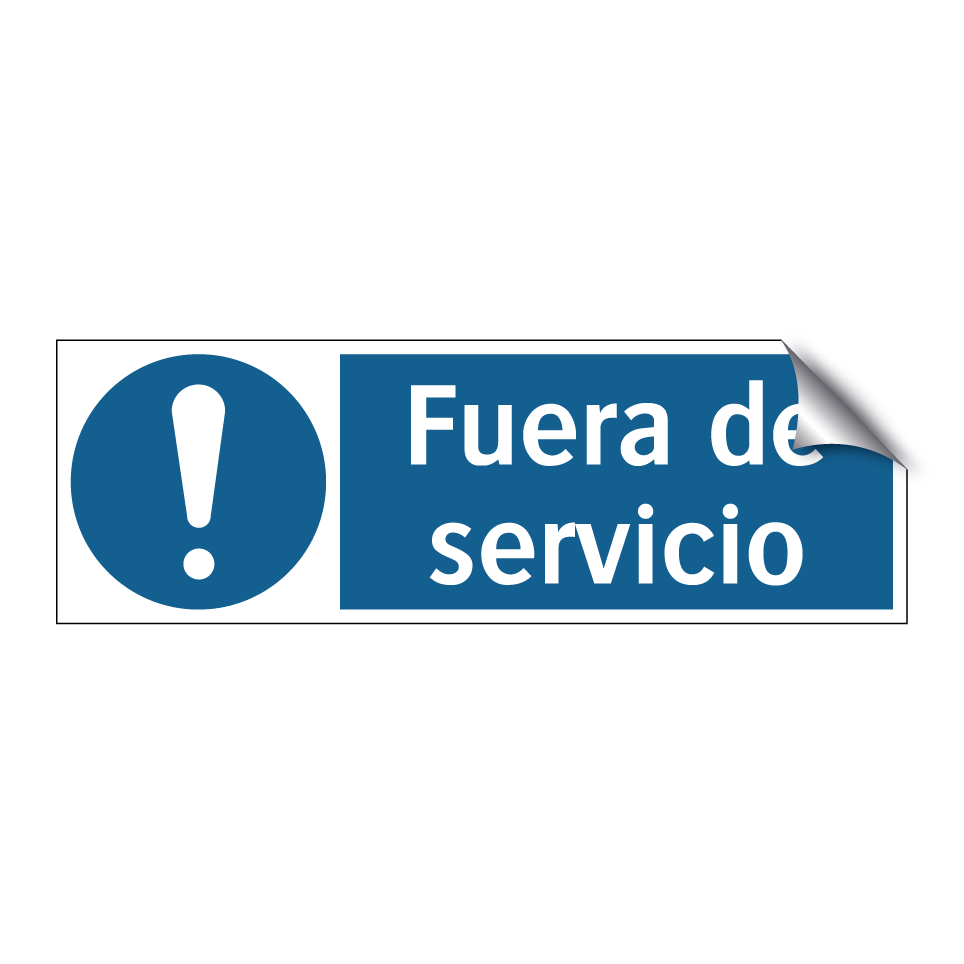 Fuera de servicio