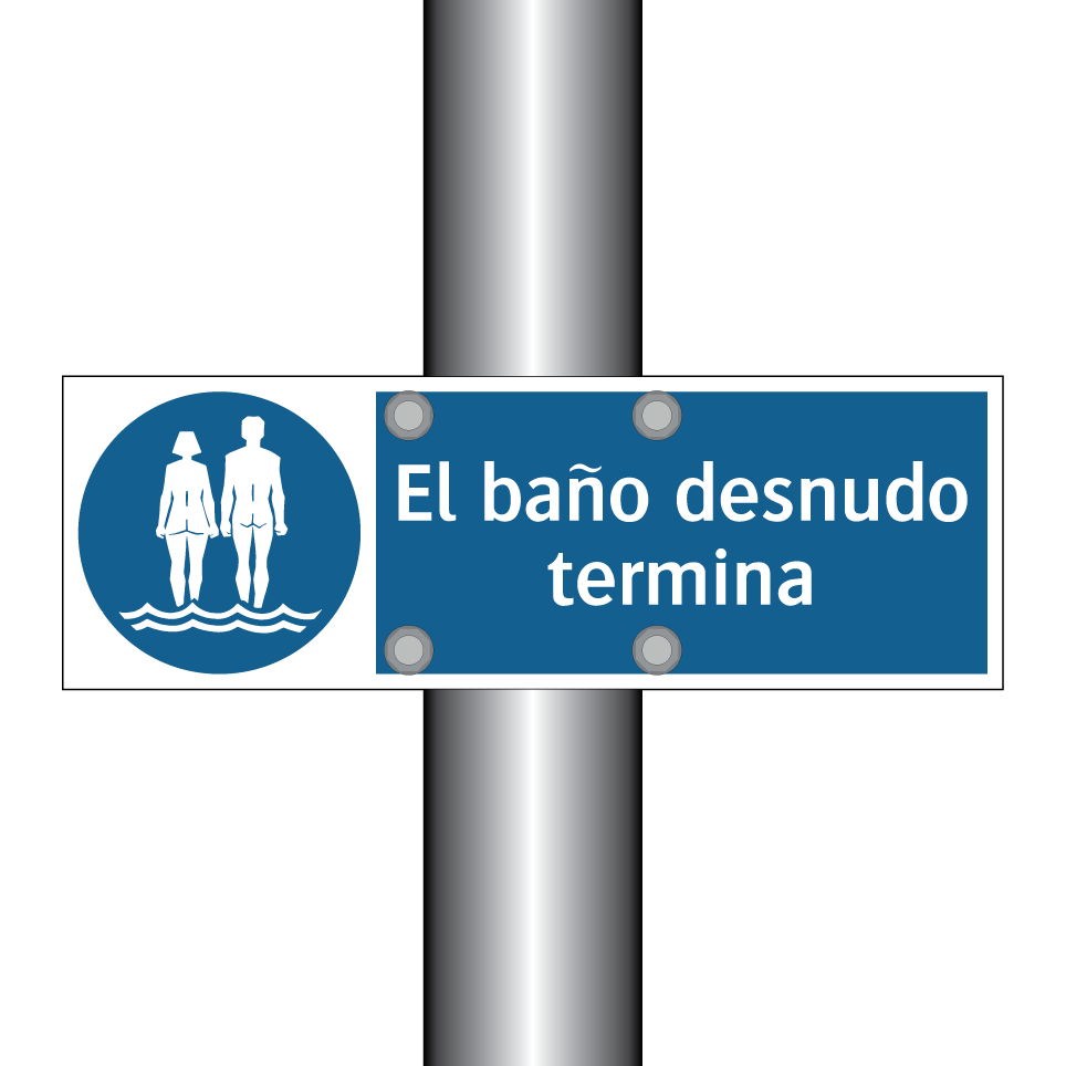 El baño desnudo termina