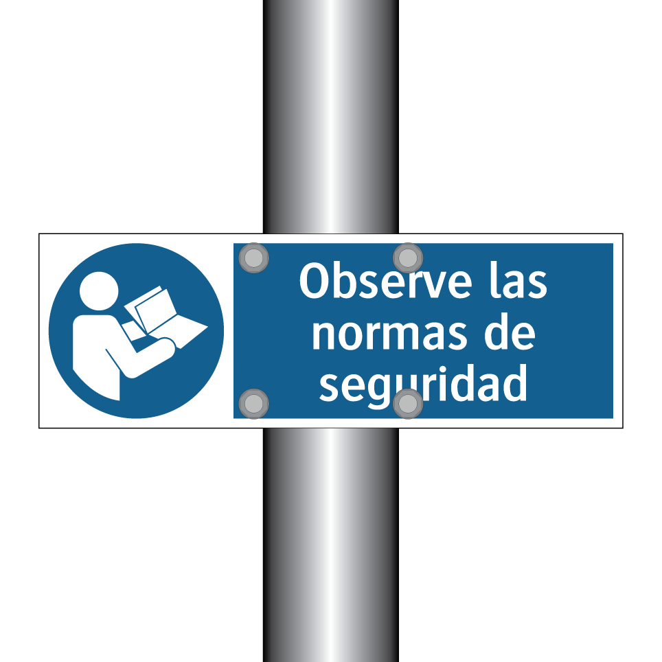 Observe las normas de seguridad
