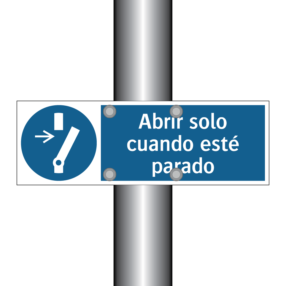 Abrir solo cuando esté parado