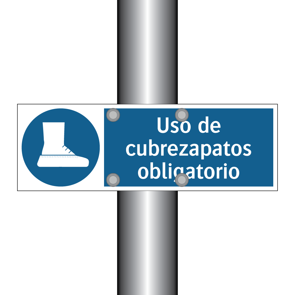 Uso de cubrezapatos obligatorio