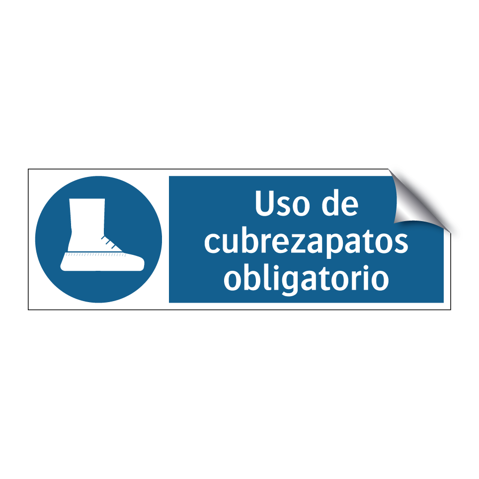 Uso de cubrezapatos obligatorio