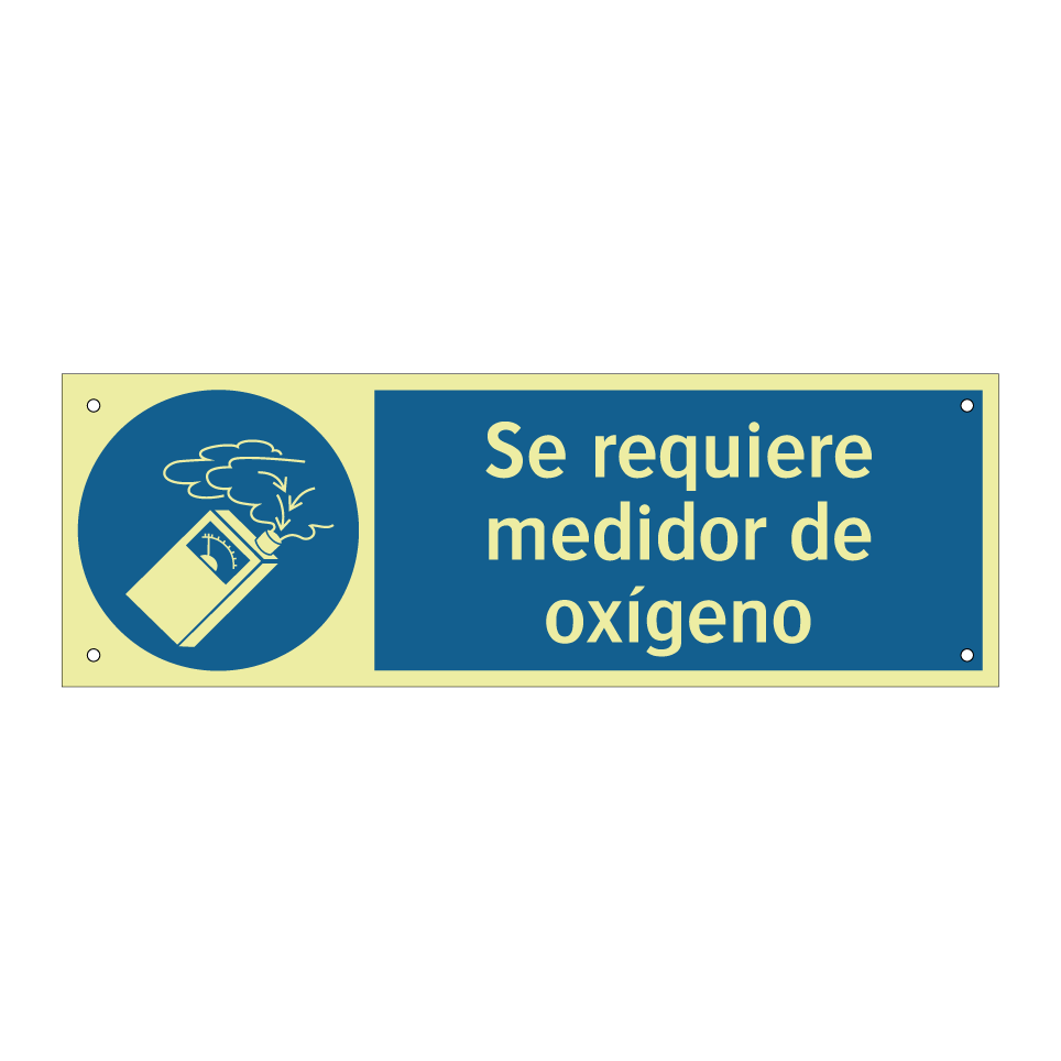 Se requiere medidor de oxígeno